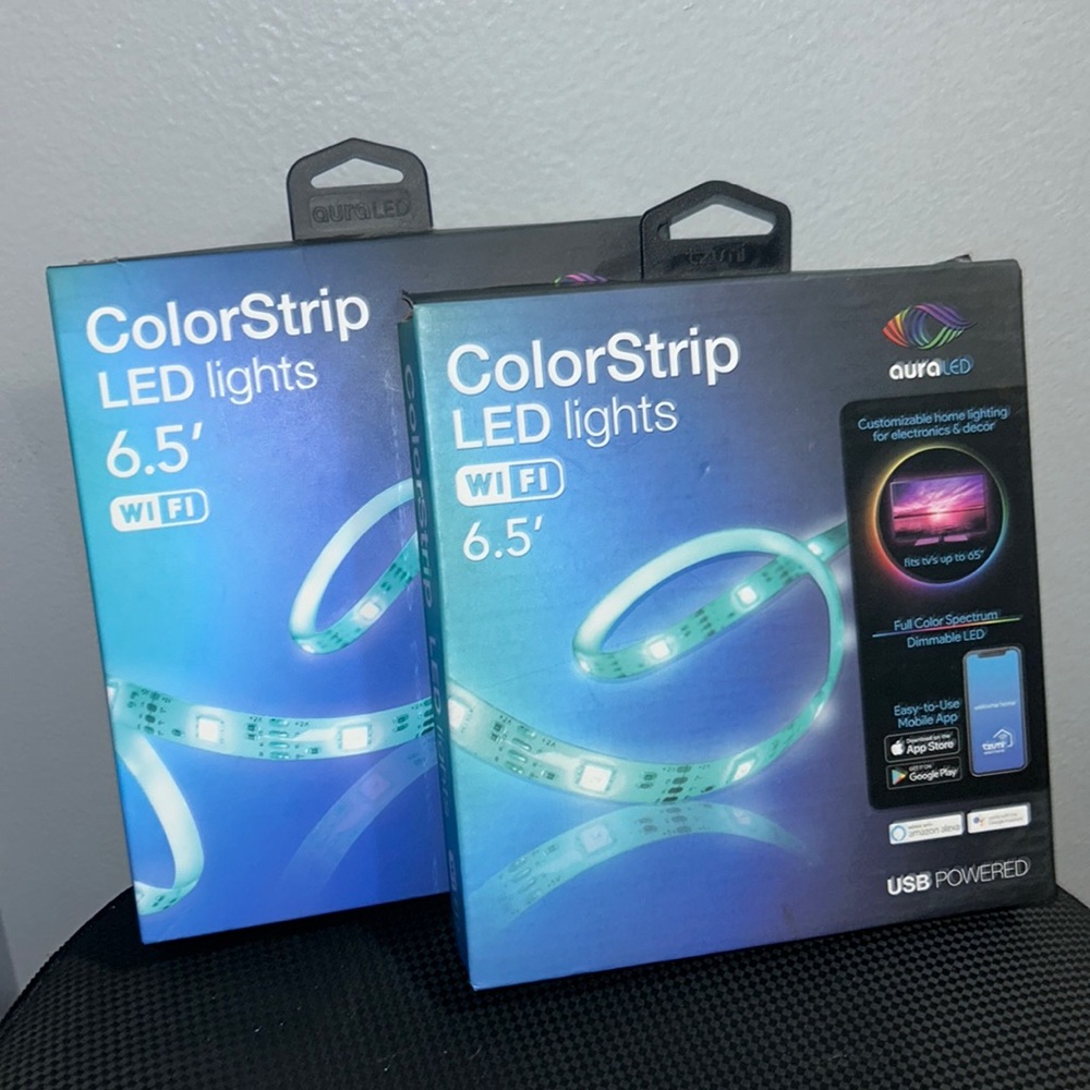 6.5’ Multicolored ColorStrip LED lights
